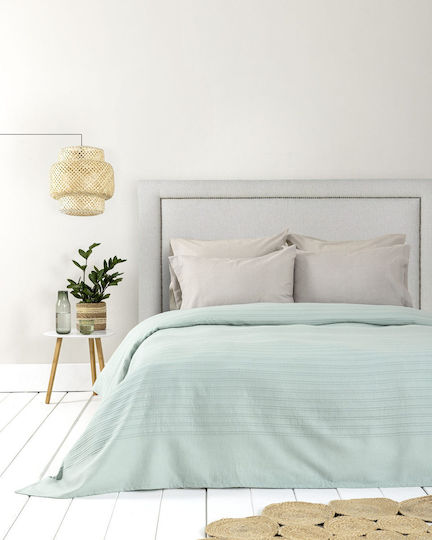 Nima Υπέρδιπλη 240x260εκ. Minty Blue