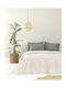 Nima Κουβέρτα Πικέ Υπέρδιπλη 220x240εκ. Dune Sand Beige