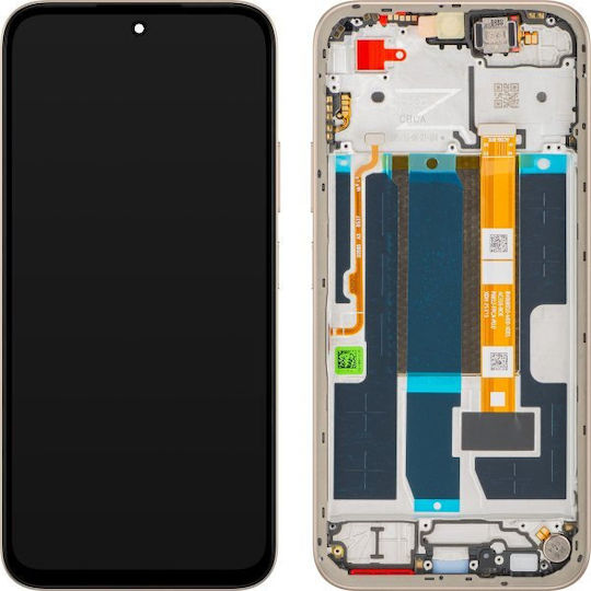 Oppo Οθόνη με Μηχανισμό Αφής για A6 (Χρυσό)