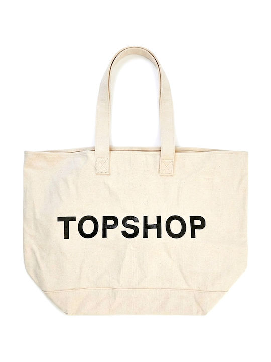 Topshop Γυναικεία Tote Τσάντα Υφασμάτινη
