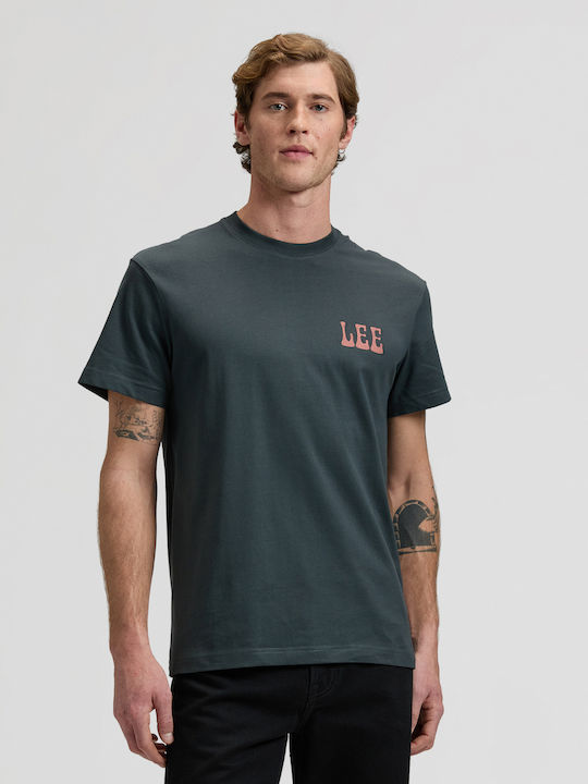 Lee T-shirt Μαύρο