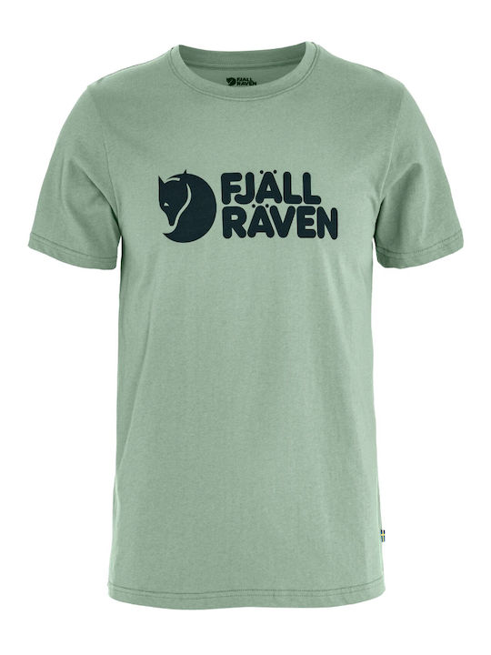 Fjallraven Logo Αθλητικό T-shirt Πρασινο