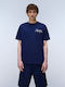 T-shirt Navy Μπλε