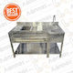 Lappas Metallic Bar Station with Dimensions 144cmx70cmx85cm
