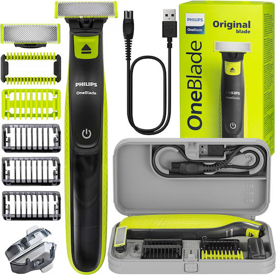 Philips Oneblade Qp2824/10 Shaver + Plastic Case Philips Oneblade Shavers Slim Edition