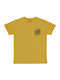 Kids T-shirt Mustard