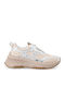 Damen Sneakers Silber Beige 461P-902-15-S079K-SILBER/GRAU