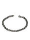 Herren Armband aus Silber 19cm
