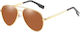 RA Eyewear Παιδικά Γυαλιά Ηλίου Χρυσά για 10+ Ετών ra-kids-3028-gold_33223
