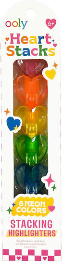 Ooly Drawing Markers Neon Set 6 Colours