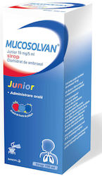 Sanofi Mucosolvan Junior Сироп 15mg Добавка за Бременност 100g 5ml Плодов