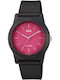 Q&Q Men's Watch 38mm Battery with Black Metal Bracelet