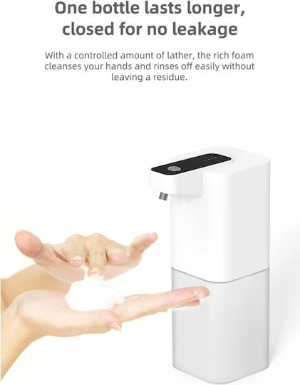 Dispenser Αφρού Πλαστικό με Αυτόματο Διανομέα 400ml