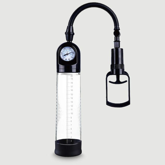 Αντλία Πέους Λαβή & Μανόμετρο Sexopolis Male Beginner's Penis Pump Handle & Gauge Διάφανη