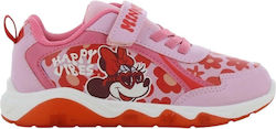 Minnie Mouse Παιδικά Sneakers Ανατομικά Ροζ Minnie Mouse Παιδικά Sneakers Ανατομικά Ροζ