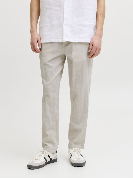 Jack & Jones Elastische Weiße Herrenhose