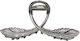 Metal Hair Claw Clip 1 Piece Silver Colour Selection