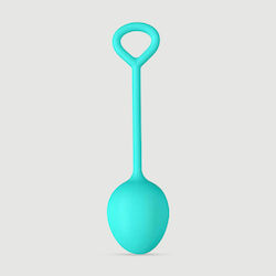 Κολπική Μπάλα Σιλικόνης Sexopolis Wellness 48 G Silicone Single Kegel Ball Πράσινη