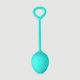 Κολπική Μπάλα Σιλικόνης Sexopolis Wellness 48 G Silicone Single Kegel Ball Πράσινη