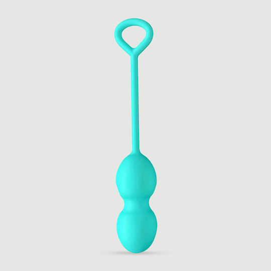 Κολπική Μπάλα Σιλικόνης Sexopolis Wellness 76 G Silicone Double Kegel Ball Πράσινη