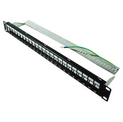 Canovate 24 Port Ftp Utp 19'' Leeres Modulares Patch Panel 1u Canovate 24 Port Ftp Utp 19'' Leeres Modulares Patch Panel 1u