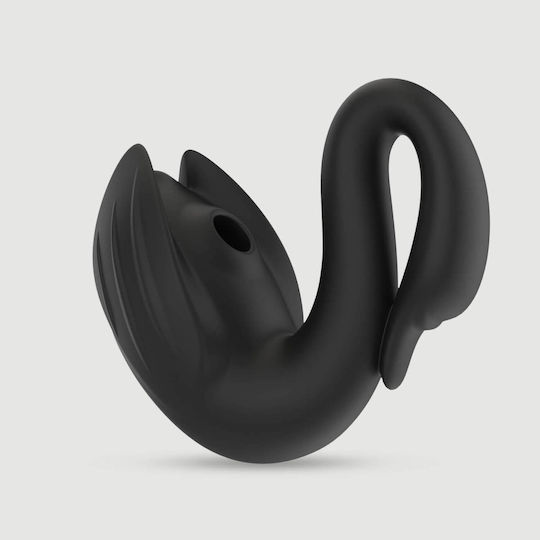 Aspirator Clitoridian cu Vibrație Black Swan Clitoral Suction Vibrating Stimulator Negru