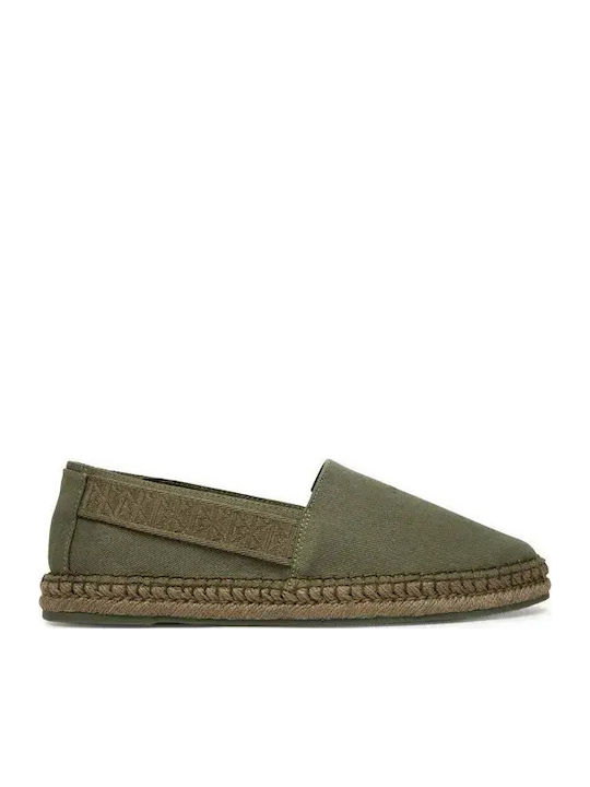 Calvin Klein Men's Espadrilles in Green Colour