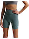 Kids Short Sports Leggings Dri-Fit Turquoise One
