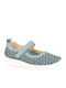 Anatomic Women's Canvas Blue Slip-Ons