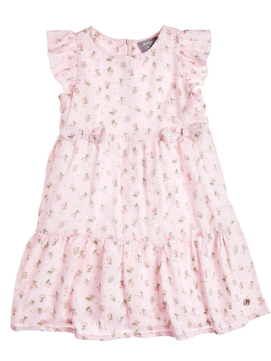 Queen A Girls Dress Tulle Pink