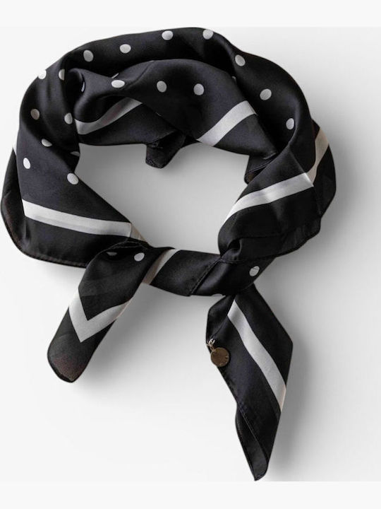 Fragola Women's Silk Shawl Black