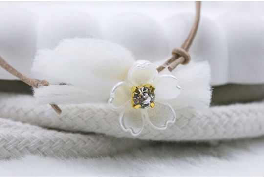 Kymi Christening Charm White Bracelet 50 Pieces