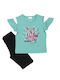 Kids Sweatpants Set Green