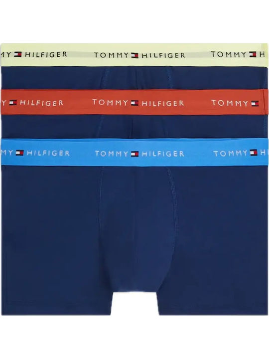Tommy Hilfiger Ανδρικά Μποξεράκια Μπλε 3Pack