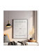 Quote Poster Ikigai Pq138 21cm X 30cm White Frame PVC