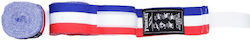 Бандаж Polyester Force1 3.50cm Син Бял Червен