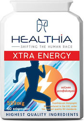 Healthia Xtra Energy Plus 559mg 60 Capsules