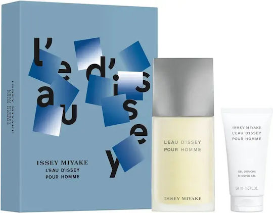 Issey Miyake L'eau D'issey Мъжки Комплект с Парфюмна Вода и Гел за Душ