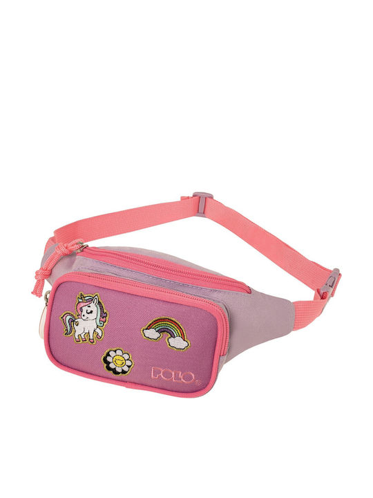 Polo Kids Bum Bag Pink 24x10x13cm
