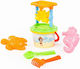 Beach Bucket Windmill Set 7 Pieces Pink 35769 P...