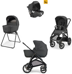 Inglesina Aptica XT Quattro Darwin Бебешка Количка 3 В 1 Magnet Сив / Черен