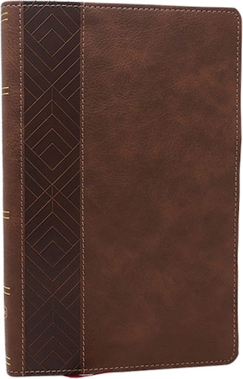Kjv, Personal Size New Testament, Brown Leathersoft, Red Letter, Comfort Print - Thomas Nelson Publishers - Leather / Fine Binding
