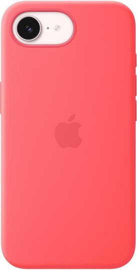 Apple Silicone Case with MagSafe Back Cover Σιλικόνης Bright Guava (iPhone 17e)