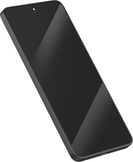 Clappio Пълен Екран Xiaomi Redmi Note 14 5G OLED Панел Стъкло Рамка Черен