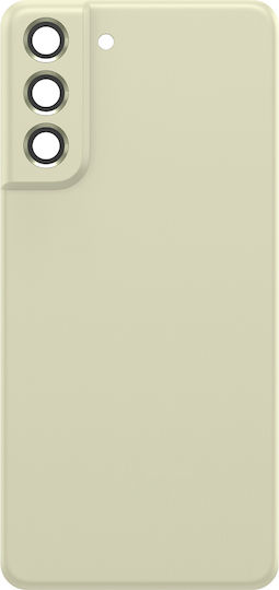Clappio Replacement Battery Cover Galaxy S21 Fe Camera Module Cutouts Olive Green