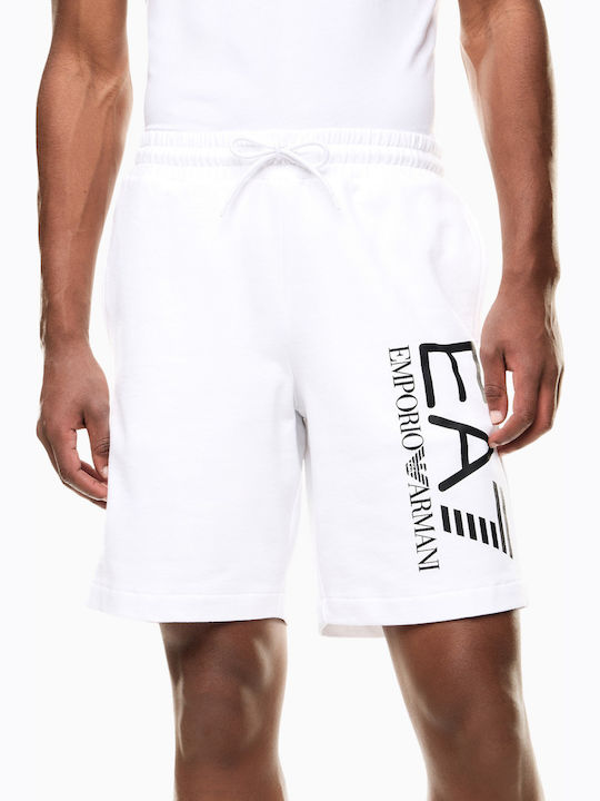 Emporio Armani Ανδρική Βερμούδα Λευκή