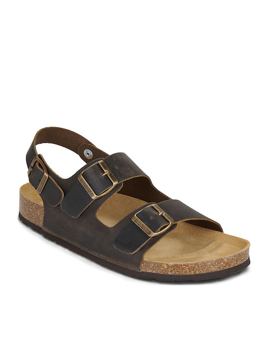 Flint Herrensandalen in Braune Farbe
