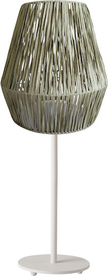 ARlight Tla Table Lamp for E14 Socket with Green Shade and White Base