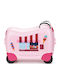 Ride On Valiză de Călătorie Scură Ice Cream Van cu 4 Roți 145033-9958