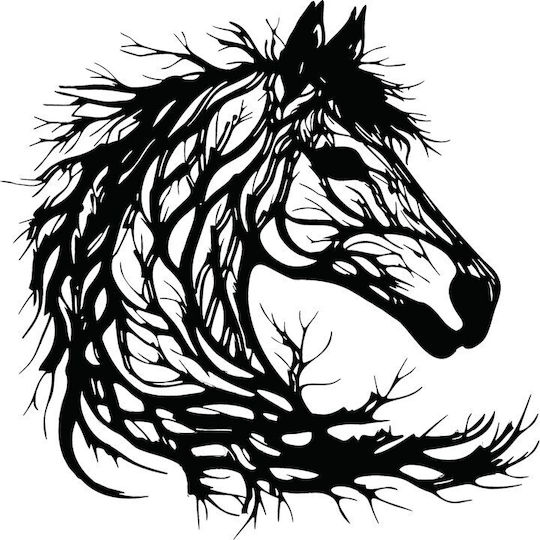 Pakketo Σιλουέτα Horsy Pakooworld 60x1.5x60cm Pakketo Σιλουέτα Horsy Pakooworld 60x1.5x60cm